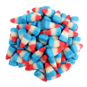 Zachary Raspberry Lemonade Candy Corn Red White Blue 5lb Bag Bulk